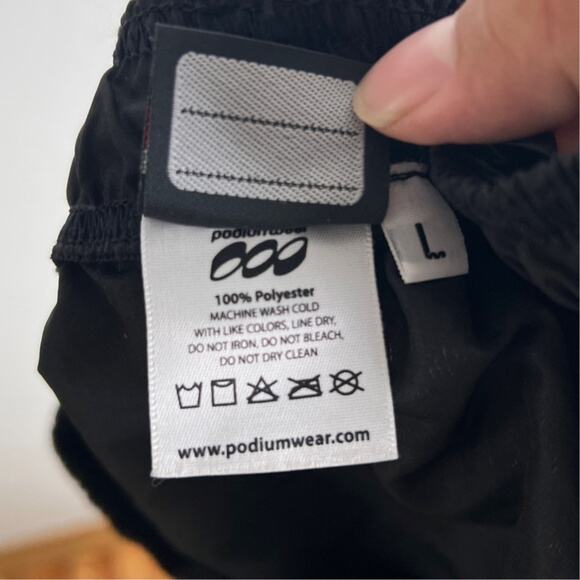 Podiumwear Men's L Black Outerwear Pants - Picture 7 of 7